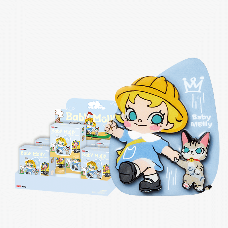 Baby Molly & Baby Tabby Series-Fridge Magnet Blind Box | Pop Mart Méxi