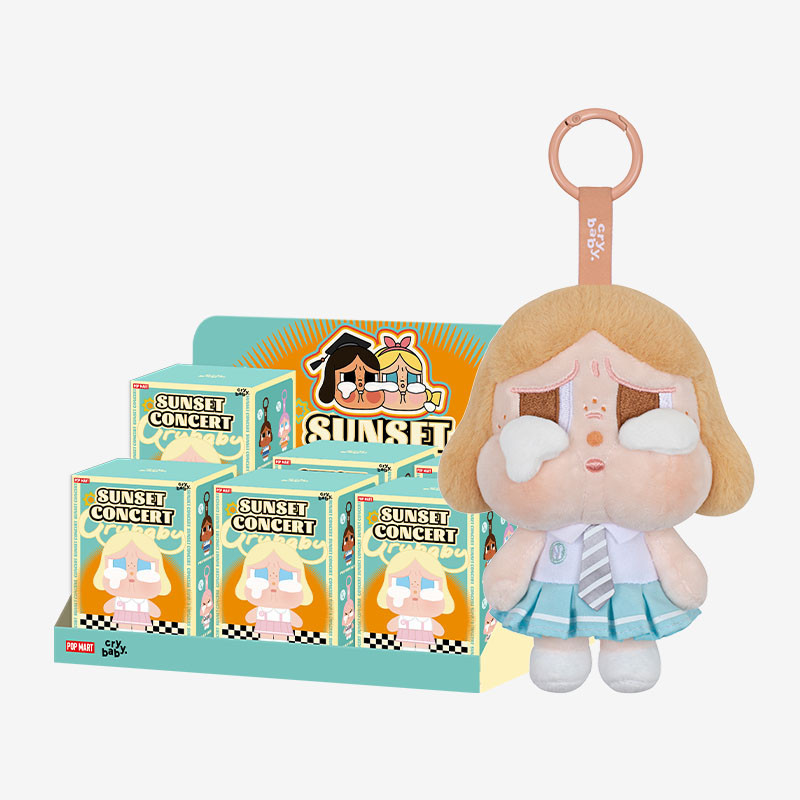CRYBABY Sunset Concert Series-Plush Pendant Blind Box | Pop Mart Méxic