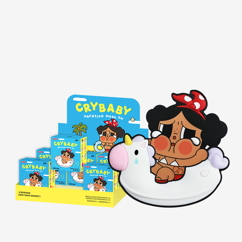 CRYBABY Vacation Mode On Series-Fridge Magnet Blind Box | Pop Mart Méx