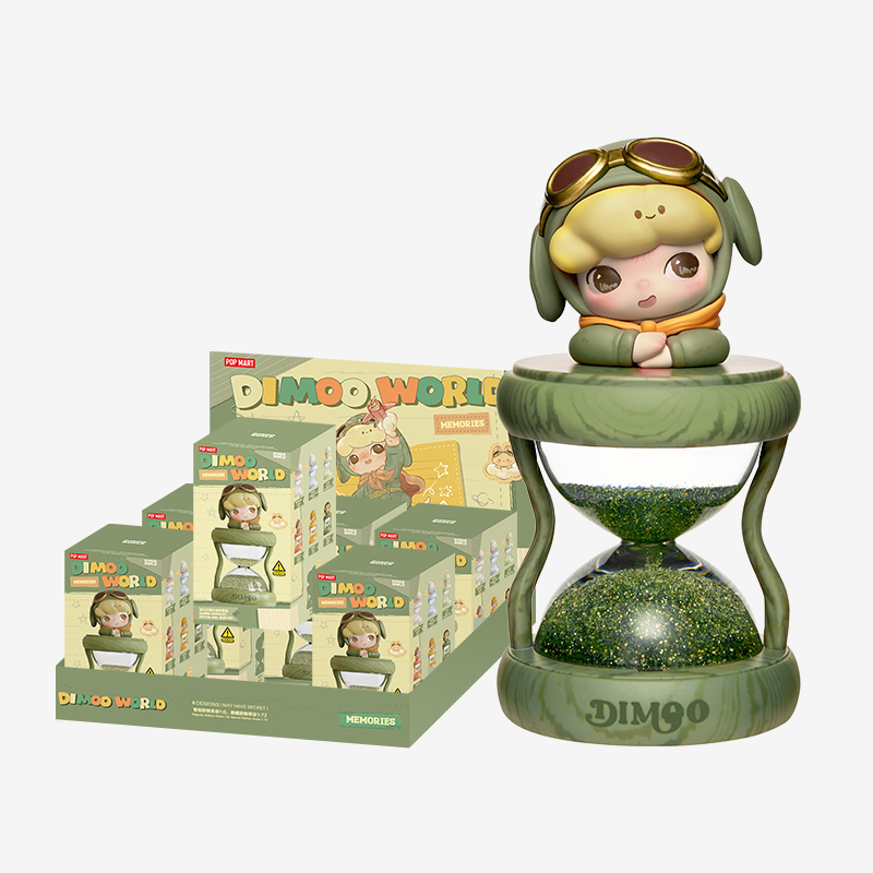 DIMOO Memories We Hold Series-Glowing Hourglass Crystal Ball Blind Box