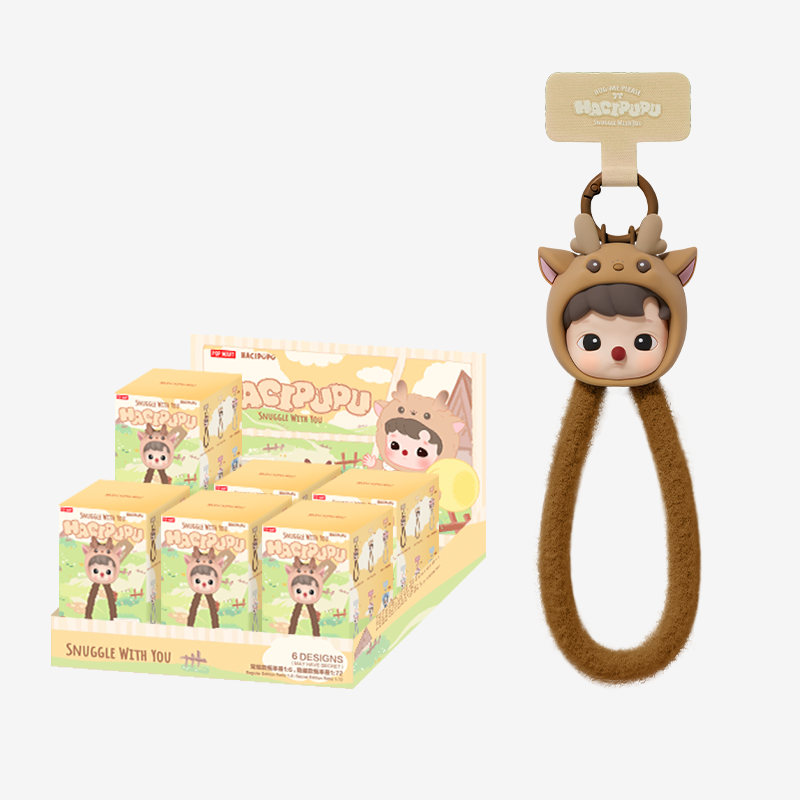 HACIPUPU Snuggle With You Series-Phone Lanyard Blind Box | Pop Mart Mé