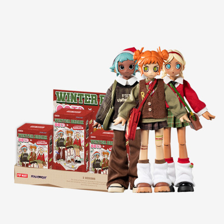 Peach Riot Winter Break OOTD Series 1/8 Action Figure | Pop Mart Méxic