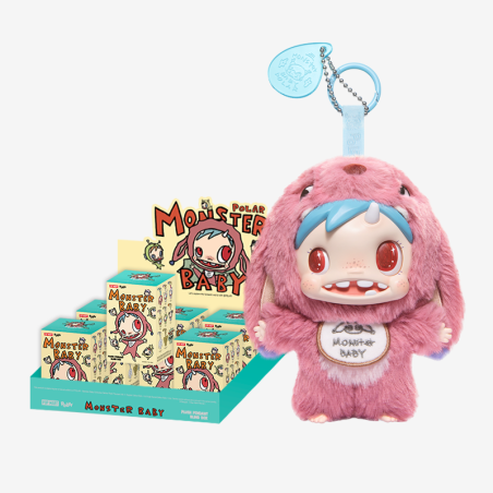 POLAR-Monster Baby Collection Series Plush Pendant Ver.1 | Pop Mart Mé
