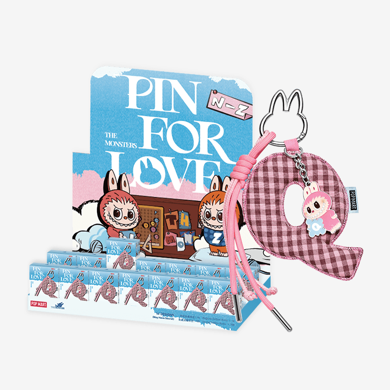 THE MONSTERS Pin for Love Series- Letter Pendant Blind Box (N-Z) | Pop