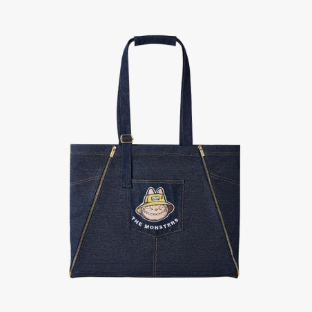 THE MONSTERS – Colección “FALL IN WILD” Bolso Delantal de Mezclilla |