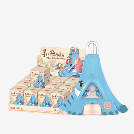 1001MOONS Where’s the Elephant Slide Series Figures | Pop Mart México