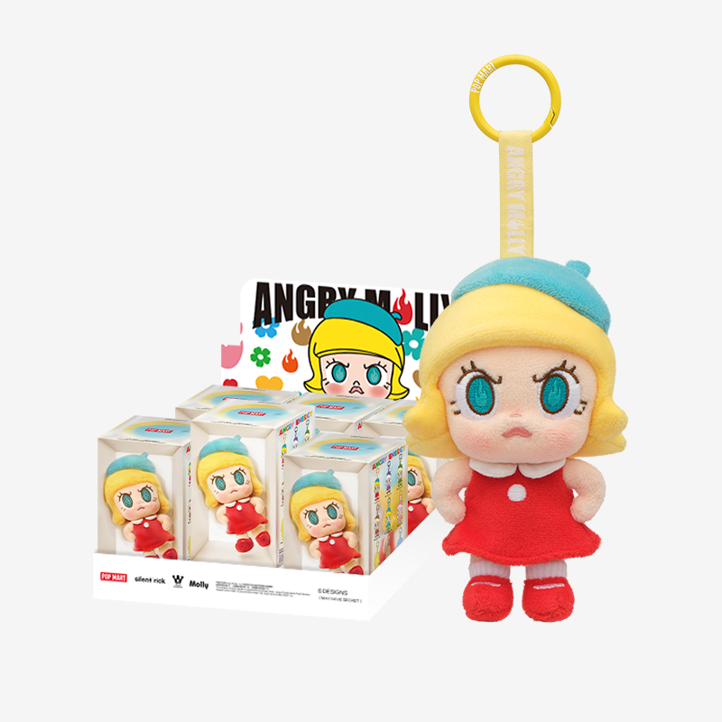 Angry Molly - Angry Energy Series Plush Pendant | Pop Mart México